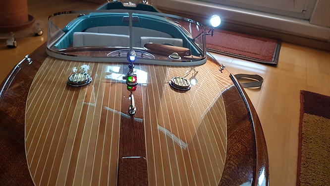 Riva Holzboot Modell